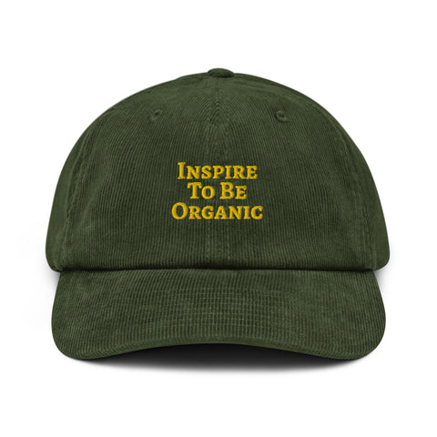 Inspire To Be Organic Corduroy Hat